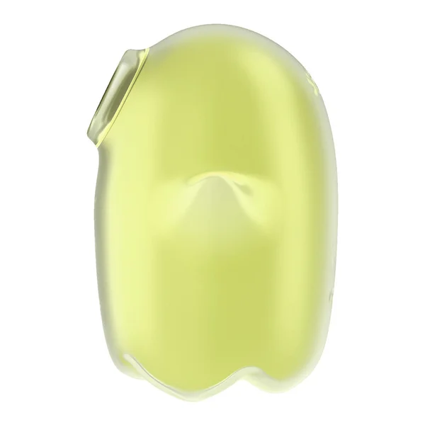 Satisfyer Glowing Ghost - Yellow - Glow in Dark Yellow USB Rechargeable Air Pulse Stimulator — image 5 of 8