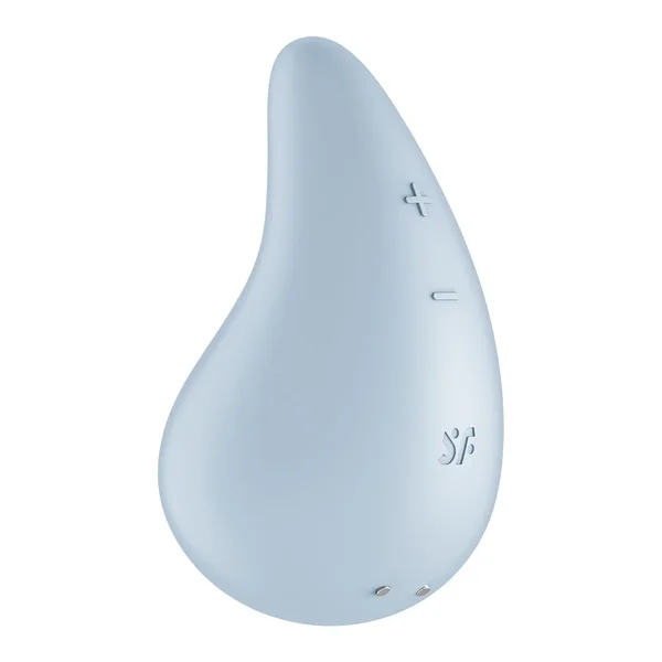 Satisfyer Dew Drop - Light Blue USB Rechargeable Stimulator — image 5 of 8