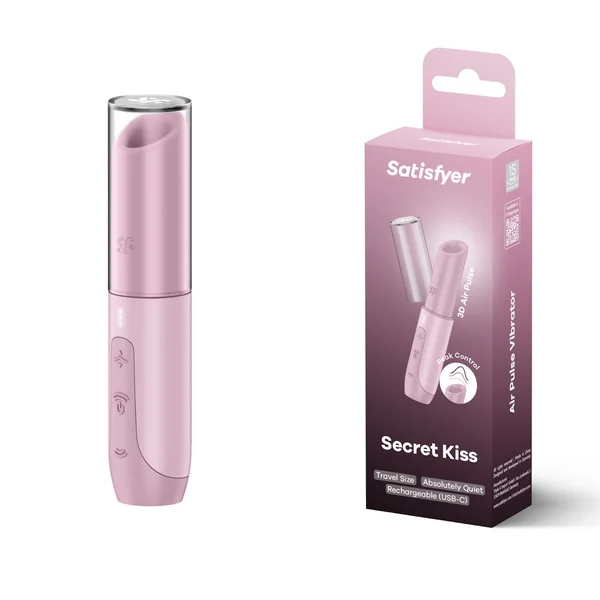 Satisfyer Secret Kiss - Lilac USB Rechargeable Air Pulse Stimulator — image 3 of 10
