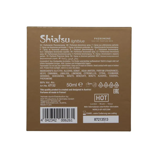 Shiatsu Pheromone Eau De Parfum Men - Light Blue - Pheromone Fragrance for Men - 50 ml — image 4 of 6