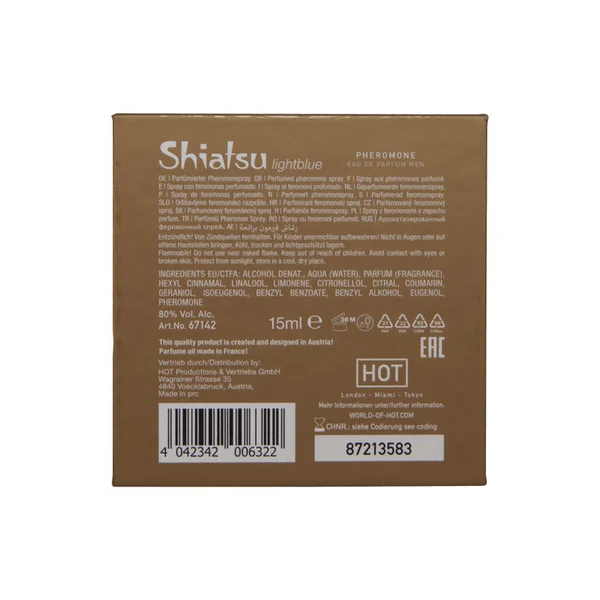 Shiatsu Pheromone Eau De Parfum Men - Light Blue - Pheromone Fragrance for Men - 15 ml — image 4 of 6