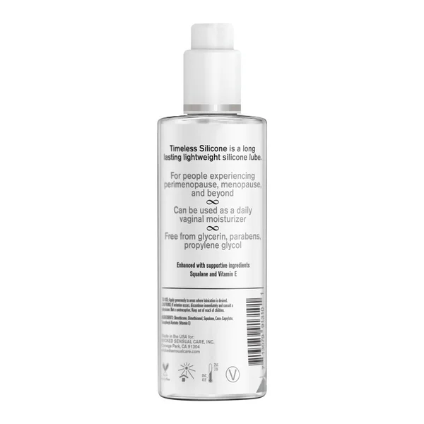 Wicked Simply Timeless Silicone - Silicone Based Lubricant - 120 ml (4 oz) Bottle — image 2 of 2