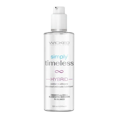 wicked simply timeless hybrid hybrid lubricant 120 ml 4 oz bottle