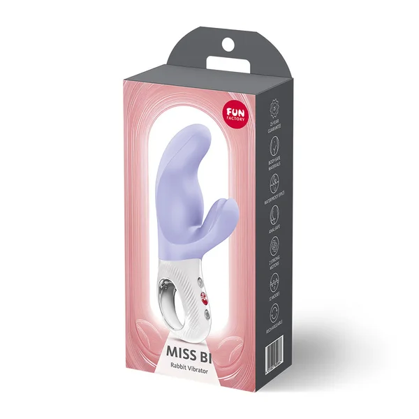 Fun Factory MISS BI Purple - Purple 17 cm USB-C Rechargeable Vibrator — image 8 of 8