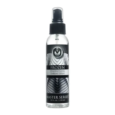 master series frozen deep throat desensitising spray 118 ml