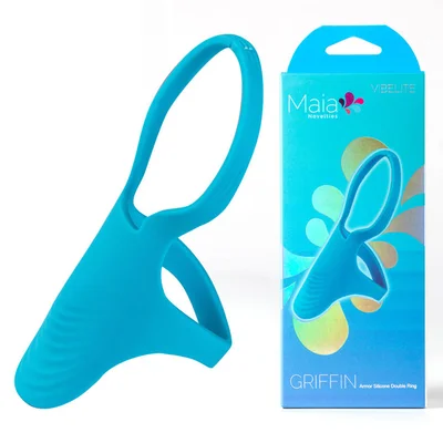 maia griffin blue silicone cock ring