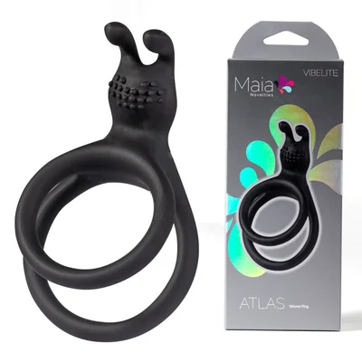 maia atlas black cock balls ring