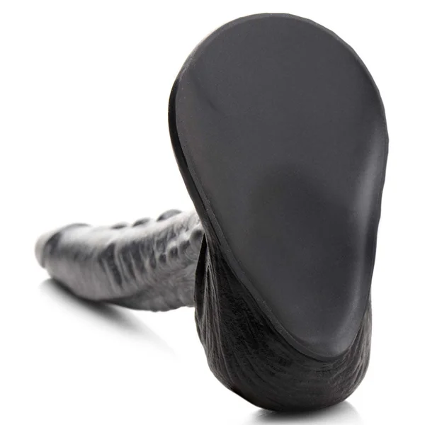 Creature Cocks The Gargoyle Rock Hard Silicone Dildo - Silver 23.6 cm Fantasy Dildo — image 7 of 8