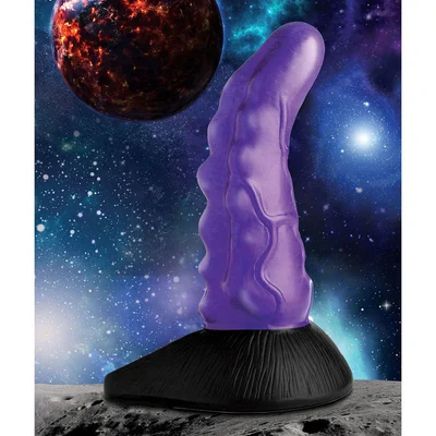 creature cocks orion invader veiny space alien silicone dildo purple 184 cm veiny dildo
