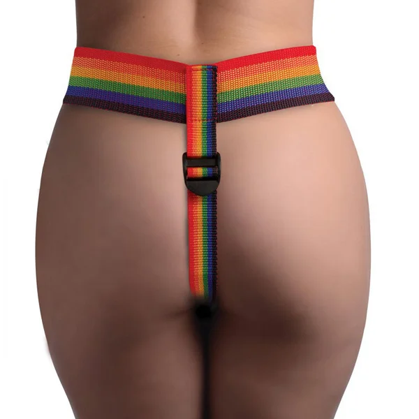 Strap-U Take the Rainbow - Rainbow Universal Strap-On Harness (No Probe Included) — image 7 of 8