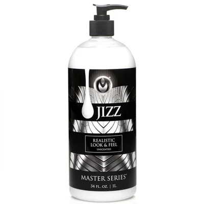 master series jizz 1000 ml water based cum lubricant 1000 ml bottle