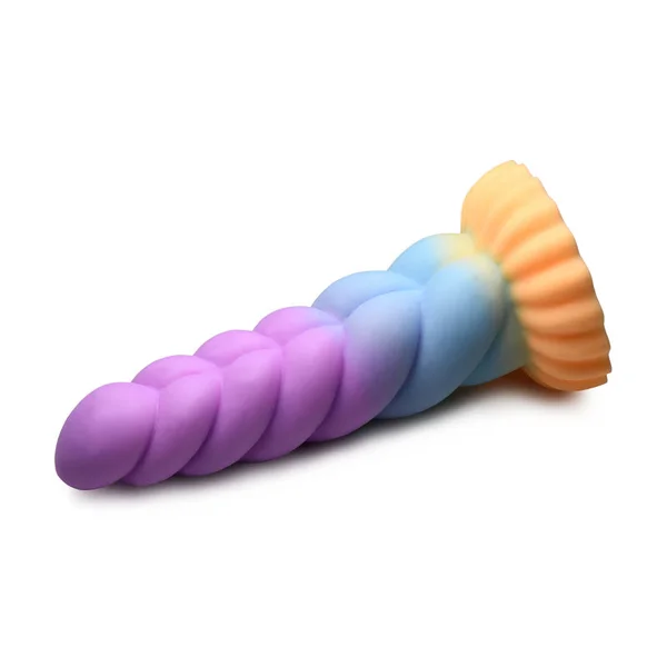 Creature Cocks Mystique Silicone Unicorn Dildo - Coloured 21 cm Fantasy Dildo — image 8 of 9