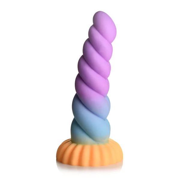 Creature Cocks Mystique Silicone Unicorn Dildo - Coloured 21 cm Fantasy Dildo — image 7 of 9