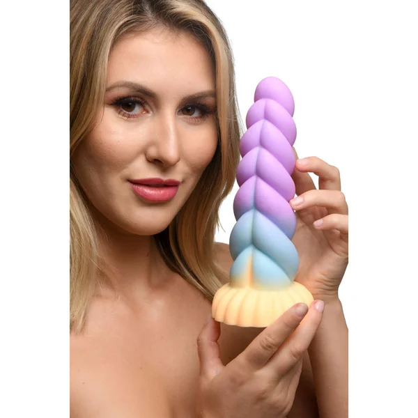 Creature Cocks Mystique Silicone Unicorn Dildo - Coloured 21 cm Fantasy Dildo — image 4 of 9