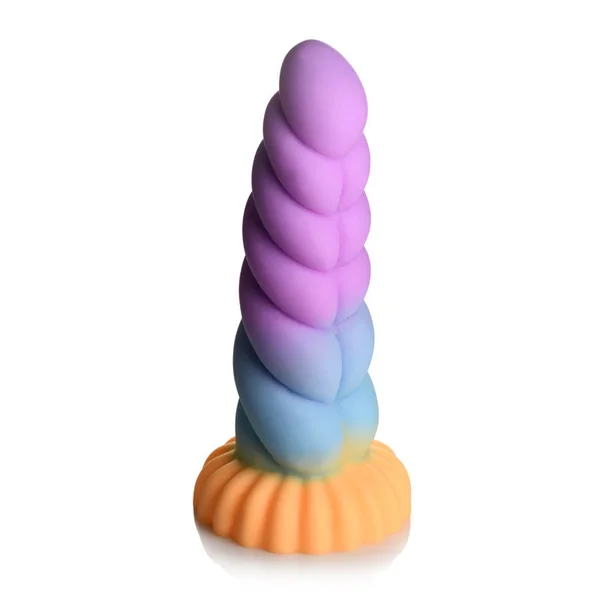 Creature Cocks Mystique Silicone Unicorn Dildo - Coloured 21 cm Fantasy Dildo — image 6 of 9