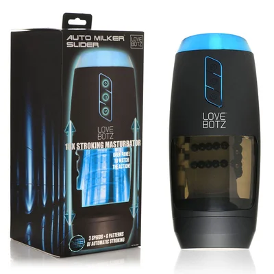 lovebotz the milker slider 18x stroking masturbator usb rechargeable stroking masturbator