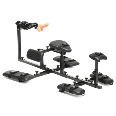 master series subversion deluxe stockade with mains powered sex machine