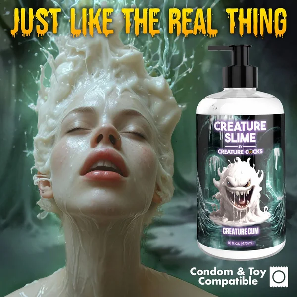 Creature Slime by Creature Cocks - Creature Cum - Cum Lubricant - 473 ml Pump Bottle — image 4 of 7