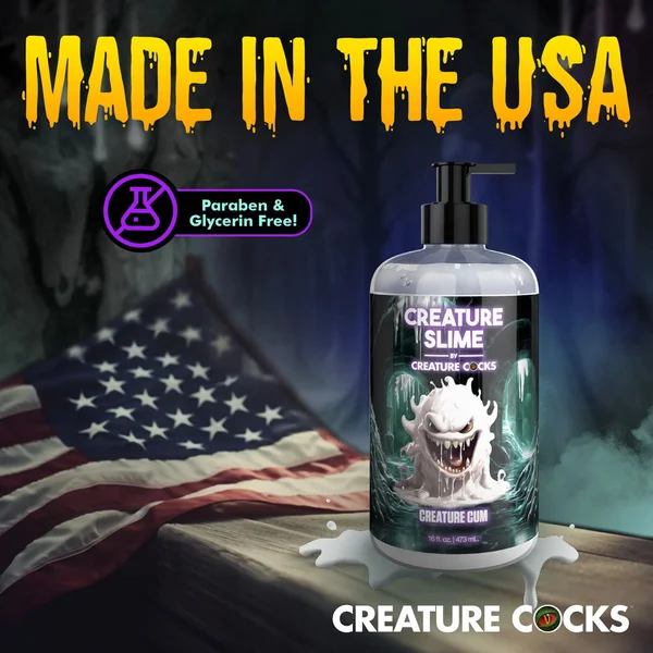 Creature Slime by Creature Cocks - Creature Cum - Cum Lubricant - 473 ml Pump Bottle — image 5 of 7