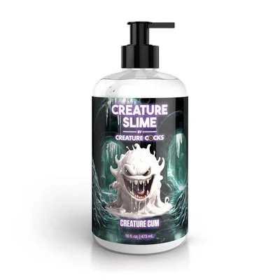 creature slime by creature cocks creature cum cum lubricant 473 ml pump bottle