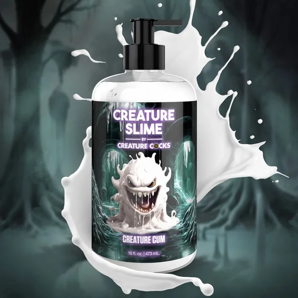 Creature Slime by Creature Cocks - Creature Cum - Cum Lubricant - 473 ml Pump Bottle — image 7 of 7