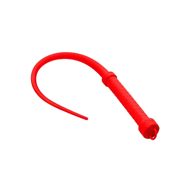 Master Series Viper Tail - Red - Red Silicone Whip — image 7 of 8