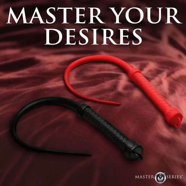 Master Series Viper Tail - Red - Red Silicone Whip — image 6 of 8