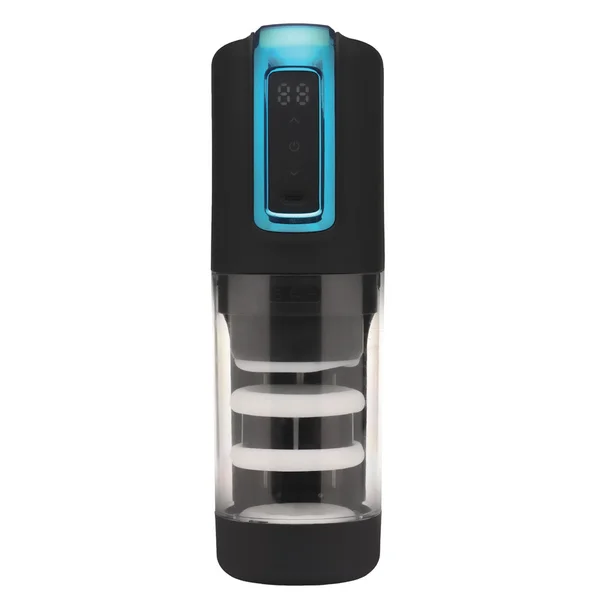 LoveBotz The Milker Roto-Stroke - USB Rechargeable Thrusting & Rotating Male Masturbator — image 8 of 9