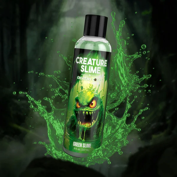 Creature Slime by Creature Cocks - Green Slime - Green Water Based Lubricant - 237 ml Bottle — image 2 of 9