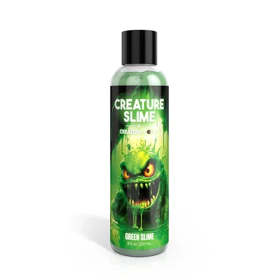 creature slime by creature cocks green slime green water based lubricant 237 ml bottle