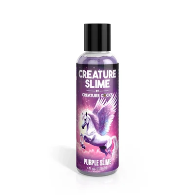 creature slime by creature cocks purple slime purple water based lubricant 118 ml bottle