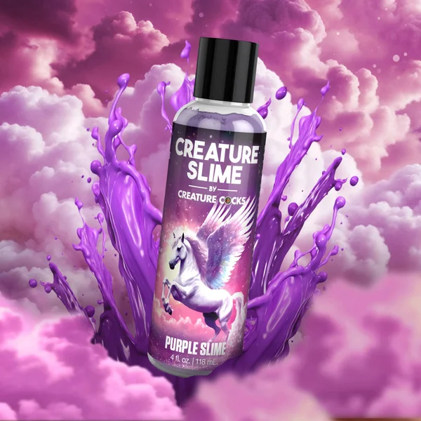 Creature Slime by Creature Cocks - Purple Slime - Purple Water Based Lubricant - 118 ml Bottle — image 2 of 9