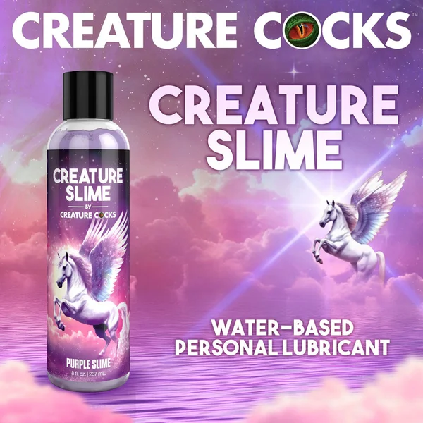 Creature Slime by Creature Cocks - Purple Slime - Purple Water Based Lubricant - 237 ml Bottle — image 4 of 9