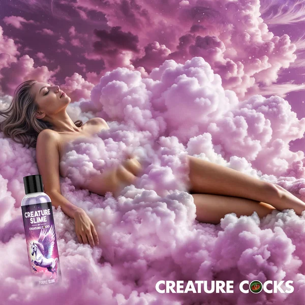 Creature Slime by Creature Cocks - Purple Slime - Purple Water Based Lubricant - 237 ml Bottle — image 3 of 9