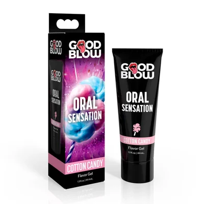 good blow oral sensation gel cotton candy cotton candy flavoured oral sex gel 44 ml tube
