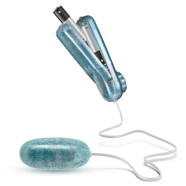 B Yours Glitter Power Bullet - Blue - Glitter Blue 5.5 cm Bullet — image 6 of 7