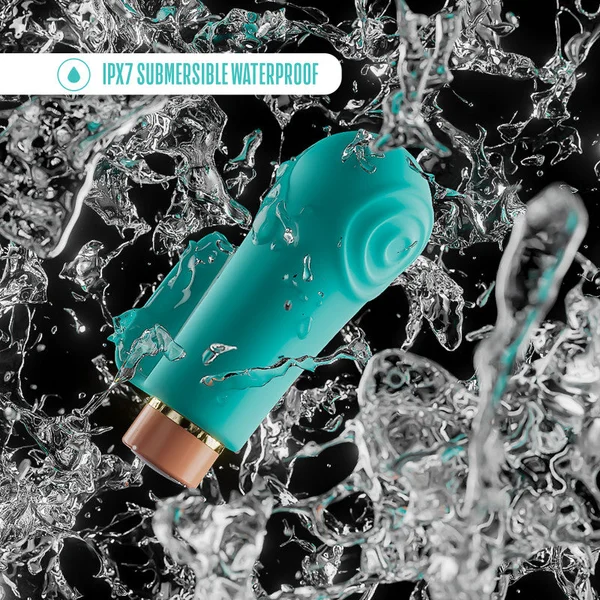 Aria Sensual AF - Teal USB Rechargeable Stimulator — image 5 of 9