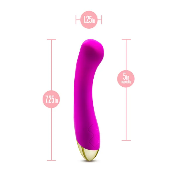 Aria Bangin' AF - Purple 18.4 cm USB Rechargeable Vibrator — image 6 of 9