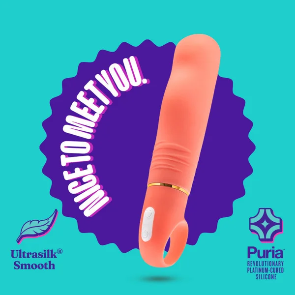 Aria Smokin' AF - Coral 15.2 cm Vibrator — image 2 of 9