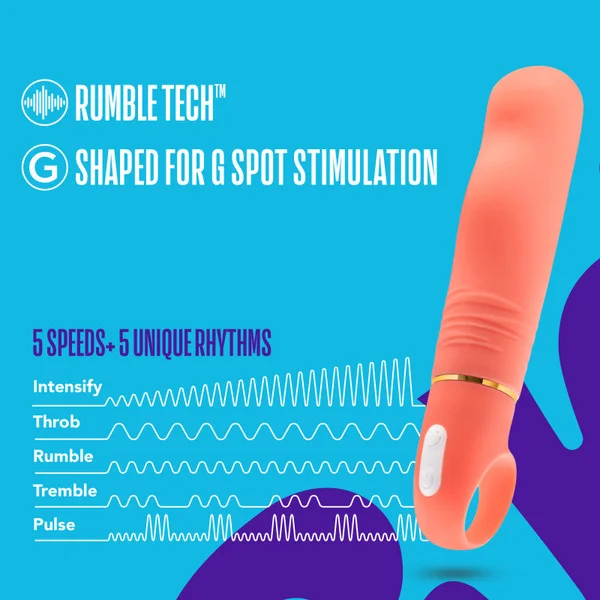 Aria Smokin' AF - Coral 15.2 cm Vibrator — image 4 of 9