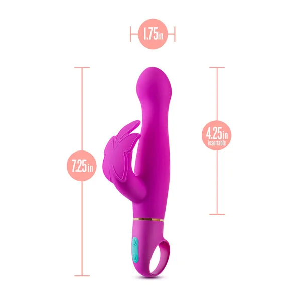 Aria Naughty AF - Plum 18.4 cm Butterfly Vibrator — image 7 of 9