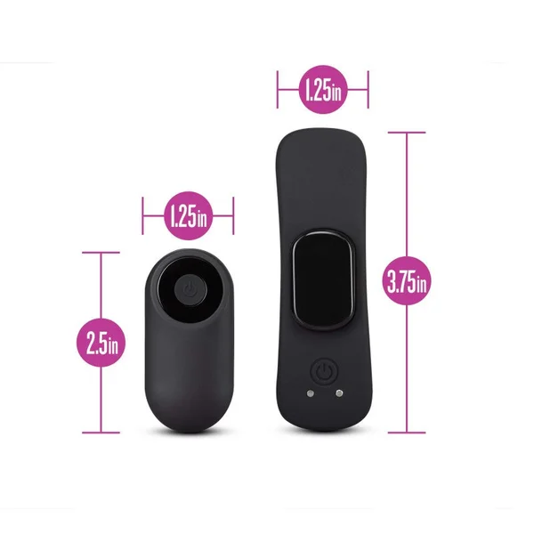 Temptasia Remote Control Panty Vibe - Black USB Rechargeable Panty Vibe — image 7 of 8