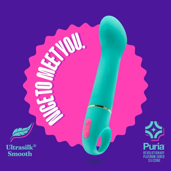 Aria Flirty AF - Teal 16.5 cm Vibrator — image 2 of 9