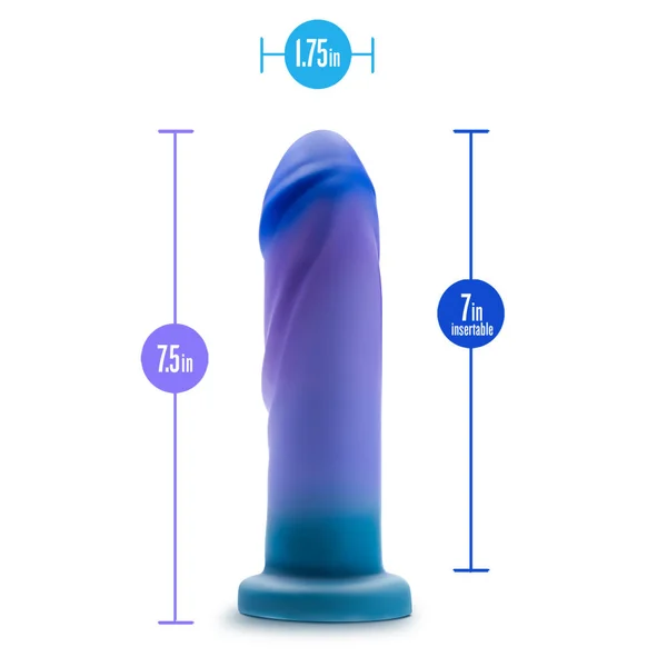Avant - Midnight Rendezvous - Ocean Blue 19 cm Dildo — image 9 of 9