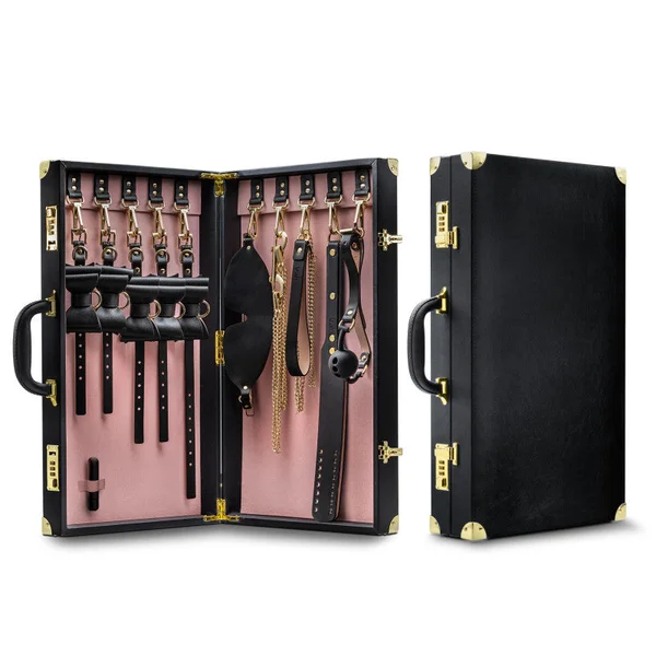Temptasia Safe Word Bondage Kit with Suitcase - 9 Piece Bondage Set — image 6 of 8