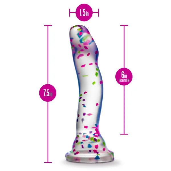 Neo Elite Glow Hanky Panky - Glow In Dark Clear 19 cm Dong — image 6 of 6