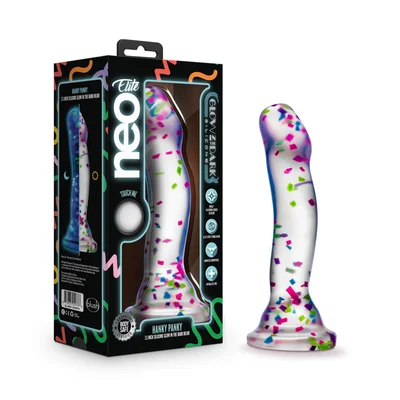 neo elite glow hanky panky glow in dark clear 19 cm dong