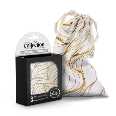the collection embrace cotton toy storage bag