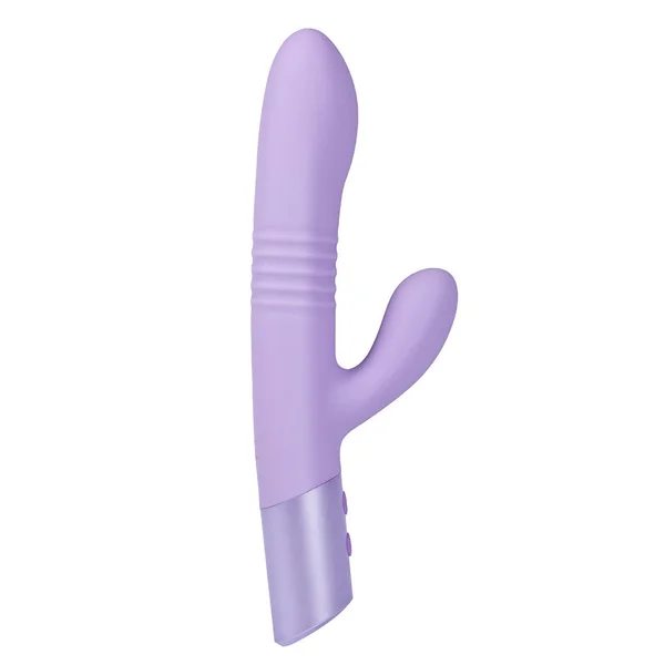 Maia AYLA - Lavender 24.4 cm USB Rechargeable Thrusting Rabbit Vibrator — image 2 of 4