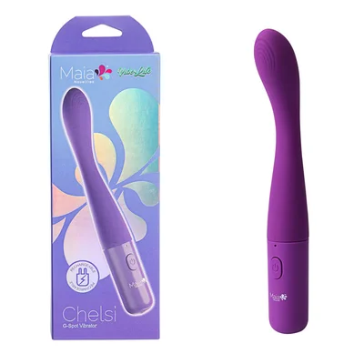 maia chelsi purple 178 cm usb rechargeable vibrator